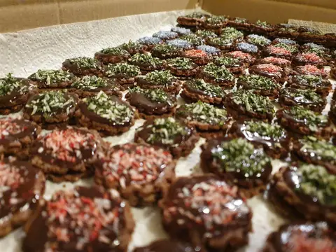 Кокосови мини тортички