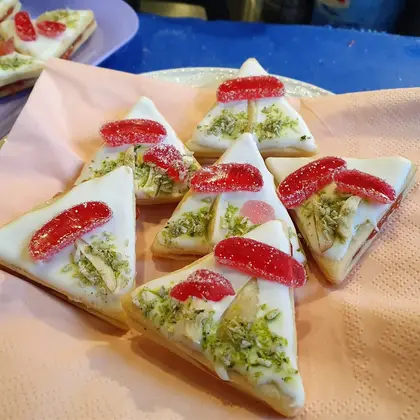 Глазирани триъгълници